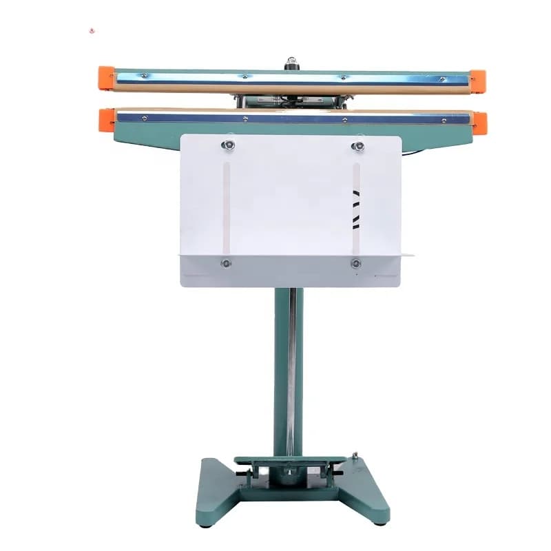 PFS-1000*2 Food Industry Aluminum Frame Foot Pedal Sealing Machines Plastic Bag Sealer