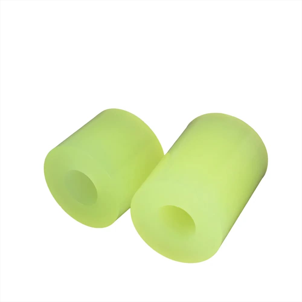 M3-M12 Hardness 90A Polyurethane Buffer Pad Counterbore Hole Ring Sleeve PU Urethane Anti-Collision Wear Resistant Block