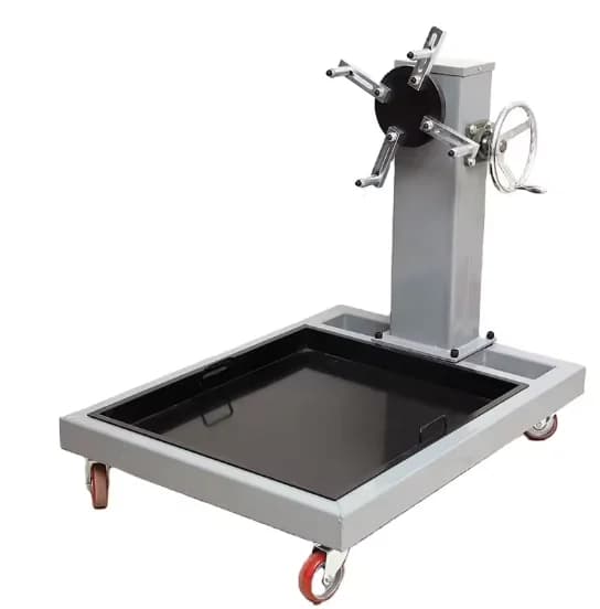 Automobile Engine Turning Frame Transmission Disassembly and Assembly Oveaul Repair Mobile Stand Rotary