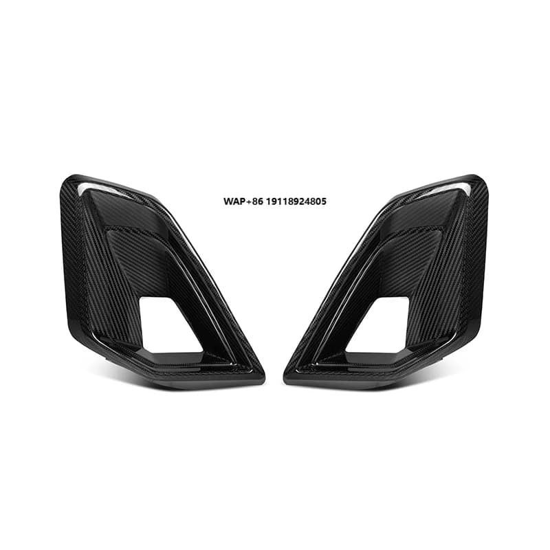 100% Pure Carbon Fiber MP Style Front Air Inlet Replacement for  X5 G05 LCI 2023+ Front Fender Vent Cover
