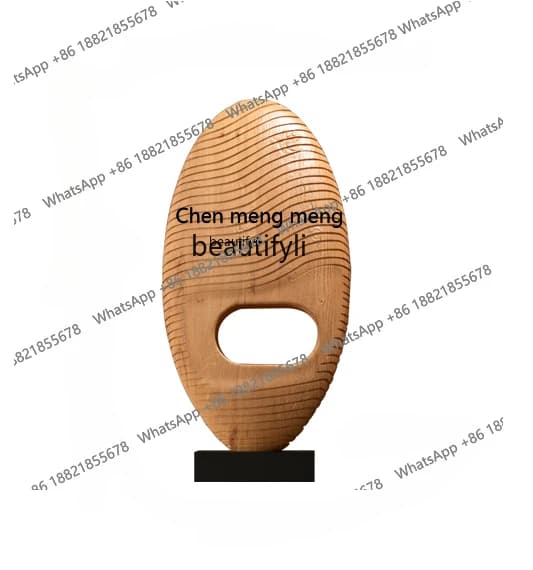 Creative Charming Wind Sculptured Ornaments Space Art Hotel Sales Office Sales Office Floor Decoration