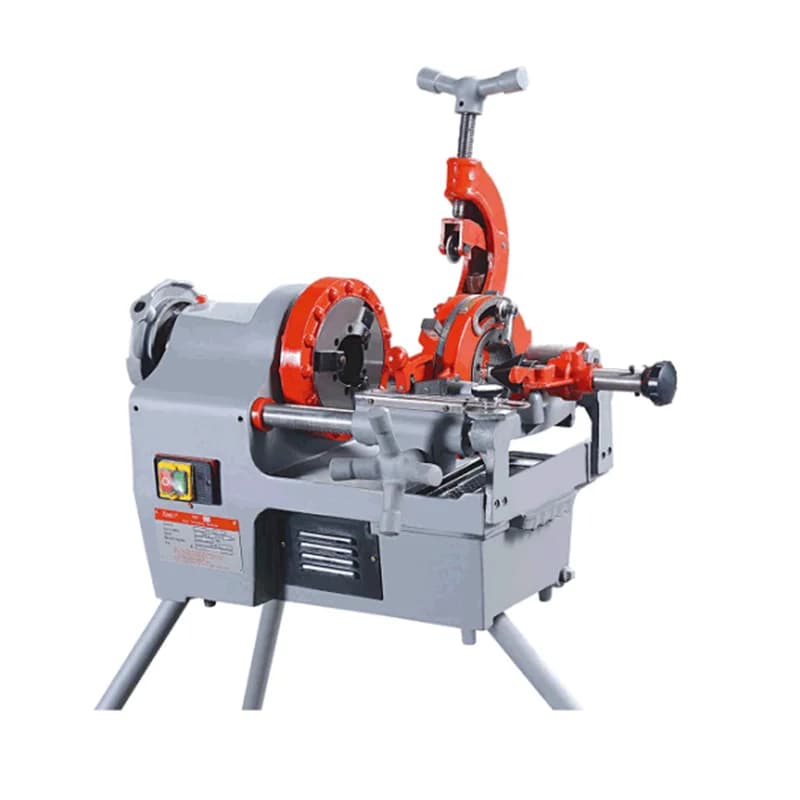 Heavy Duty Pipe Threader Threading Machine for 1/2''-4'' Pipes - Compact Size for Easy Handling And Storage