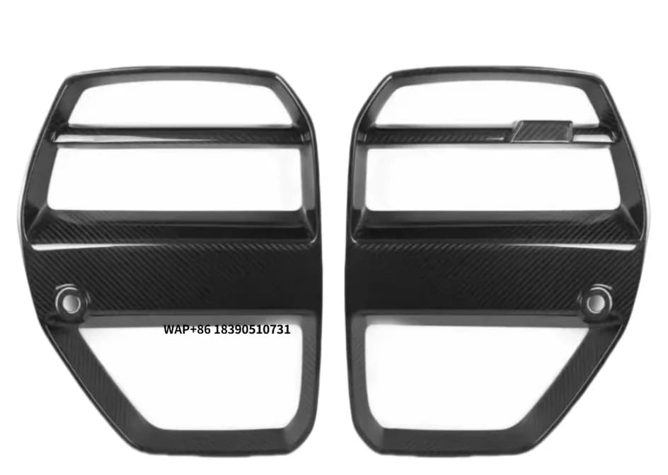 SHENGTIAN High Fitment Center Grille Waterproof Woven Hot-Selling Model V-Style Carbon Fiber Material Polished Finish Glue