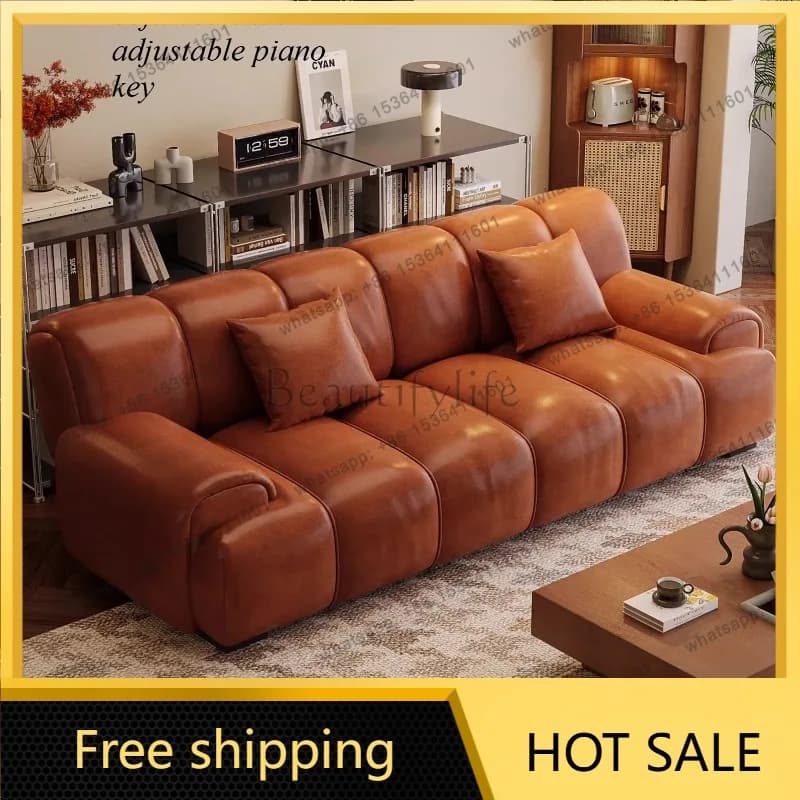 LDSoft Minimalist Living Room Sofas Elegant Floor Economic Designer Sofa Adults Lounge Meuble De Salon Furniture