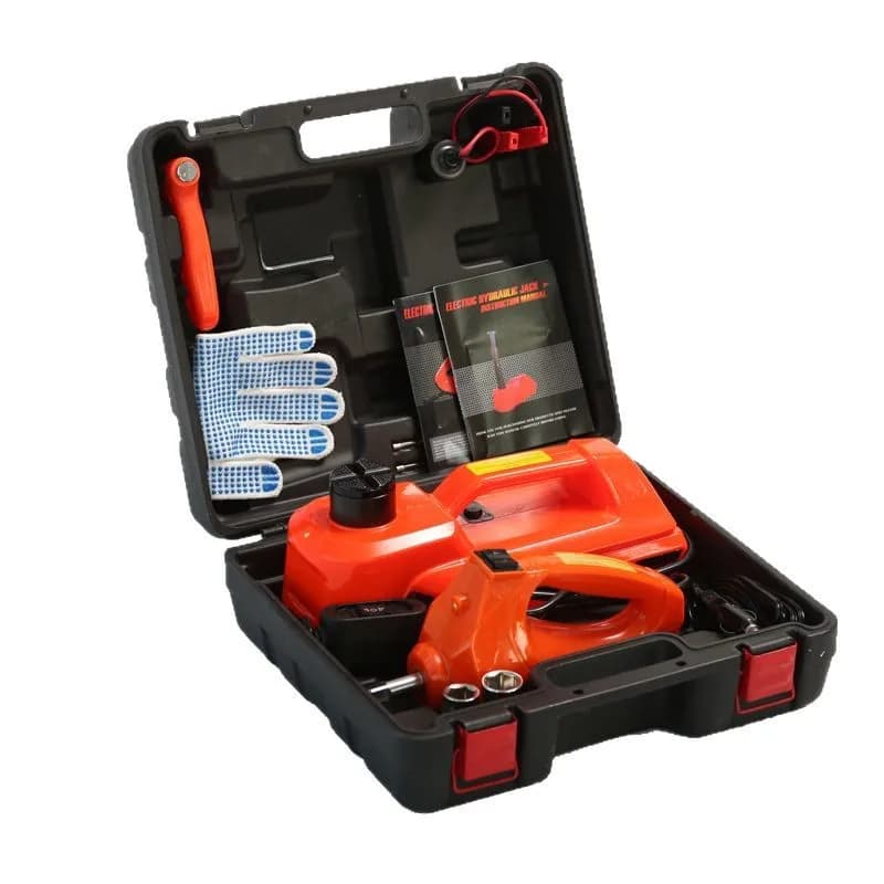 Automobile electric hydraulic jack 5T12V vehicle multi-function electric wrench car jack