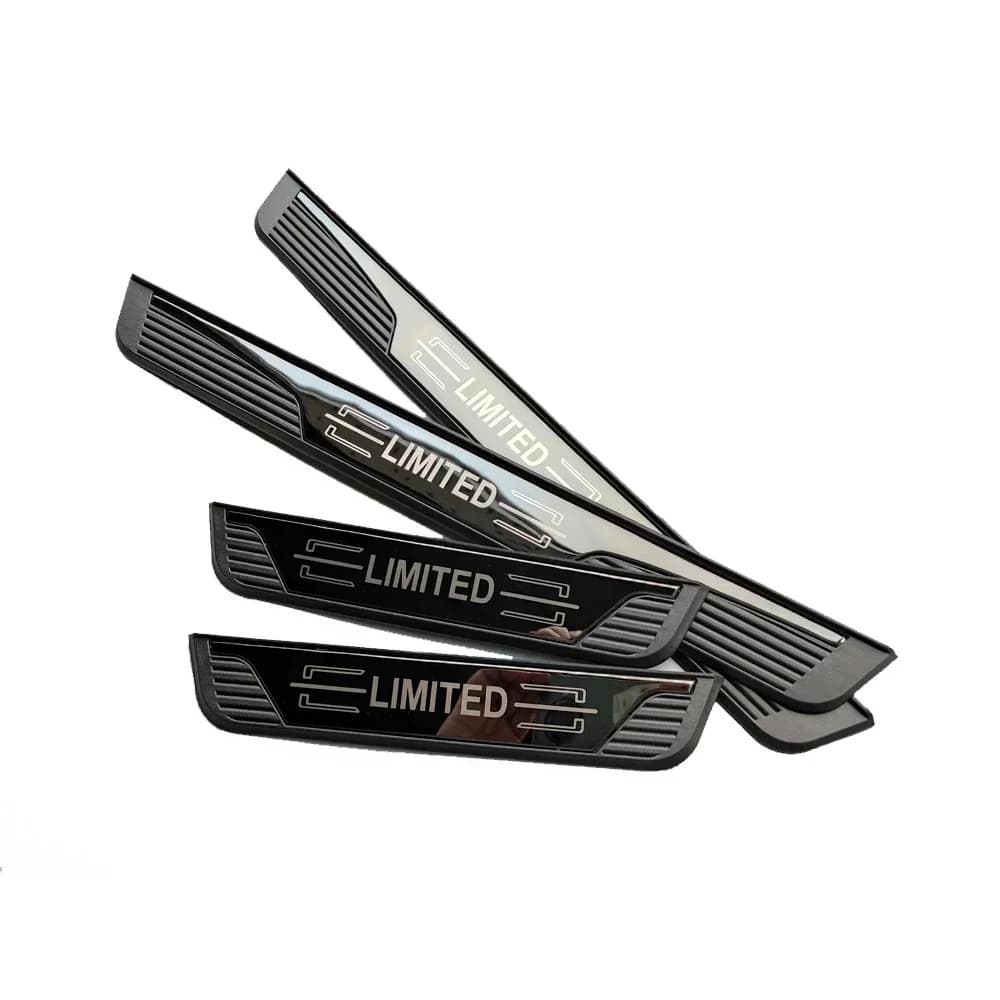 Door Sill Protector Scuff Cover Threshold Car For Toyota Tundra Stickers Plate Pedal Guard Trim Accessories 2023 2024