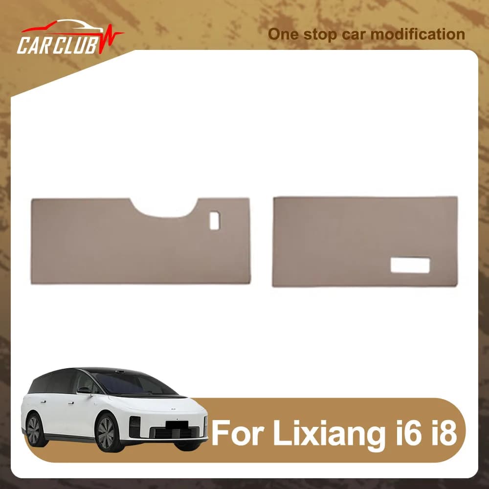 Anti Kick Pads Under The Driver And Passenger Seats Automotive Modification Parts For Li Lixiang i6 i8 Leather Protective Tape