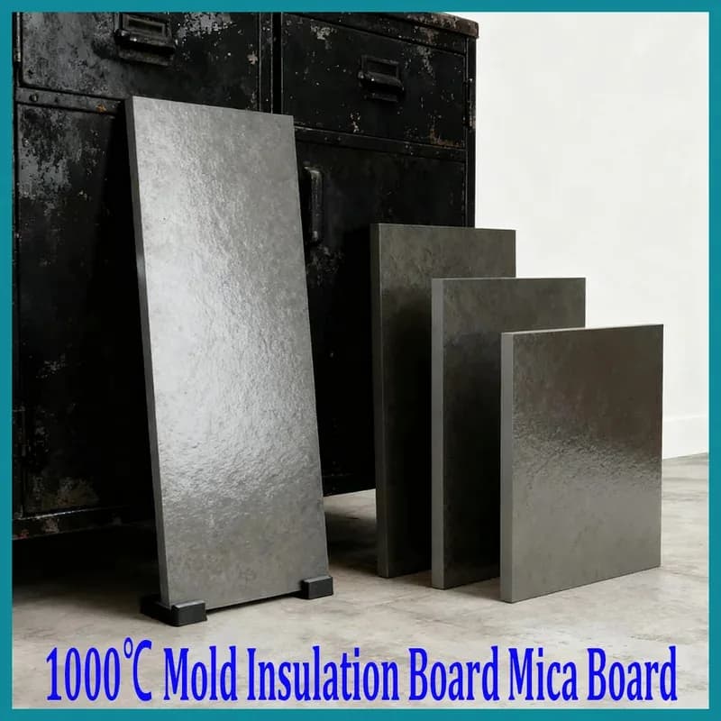 1000℃ Mold Insulation Board High Temp Resistant Mica Flame Retardant Heat Insulating Mate