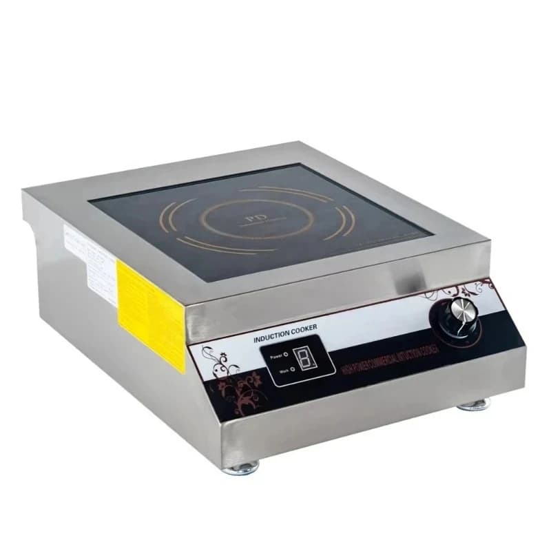0V 00W Stainls Steel Tle Top Stove with Induction Cooker Spare Parts