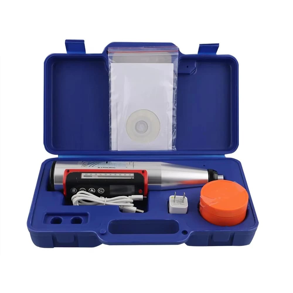 DLTEREN Digital LCD Display Schmidt Rebound Test Hammer Industrial Concrete Sclerometer Esclerometro Machine Competitive Price