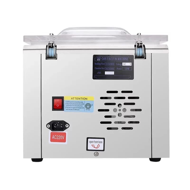 Commercial Wet and Dry Food Sealer Packaging 0W Vacuum Packing F-keeping Plastic Sealing hine