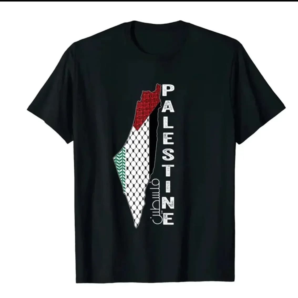 Mens Palestine T Shirts Love and Peace Summer Short Sleeved Tee Cool T-shirt Palestinian DNA Tops Men  Clothing 100% Cotton tees