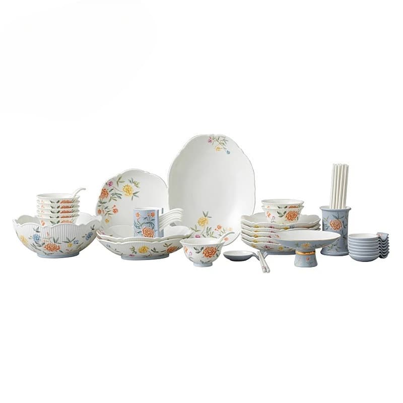 Household tableware set 4/8 people housewarming wedding gift