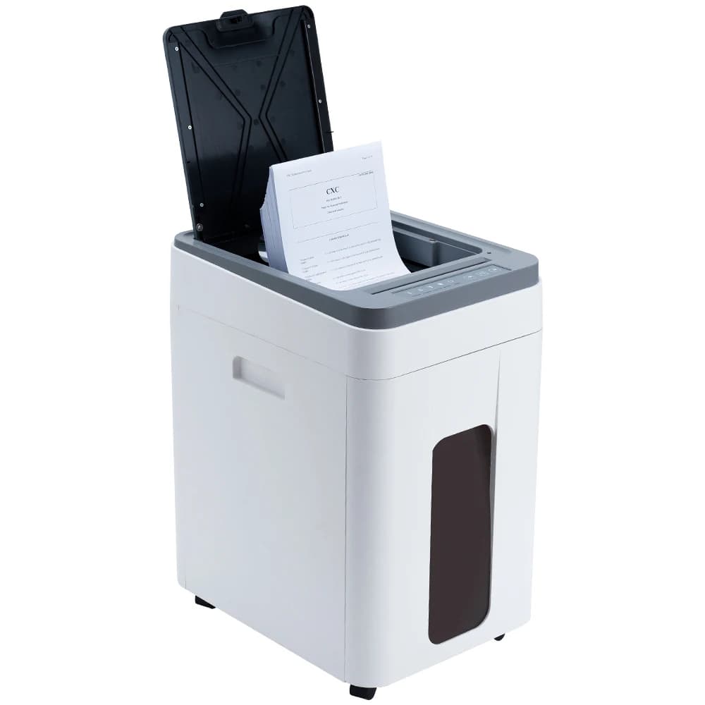 Hot Sale  A1 Auto Feed Heavy Duty 400 Sheets Non-Stop 50L CE/FCC Certified Paper Shredder Machine for Commercial Use