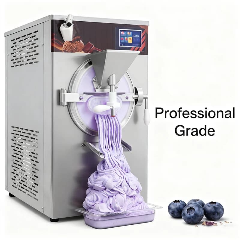 New Condition Automatic Hard Ice Cream Production Line Sorbet Processing Machine Forming Equipment Ice Cream Powder Compressor