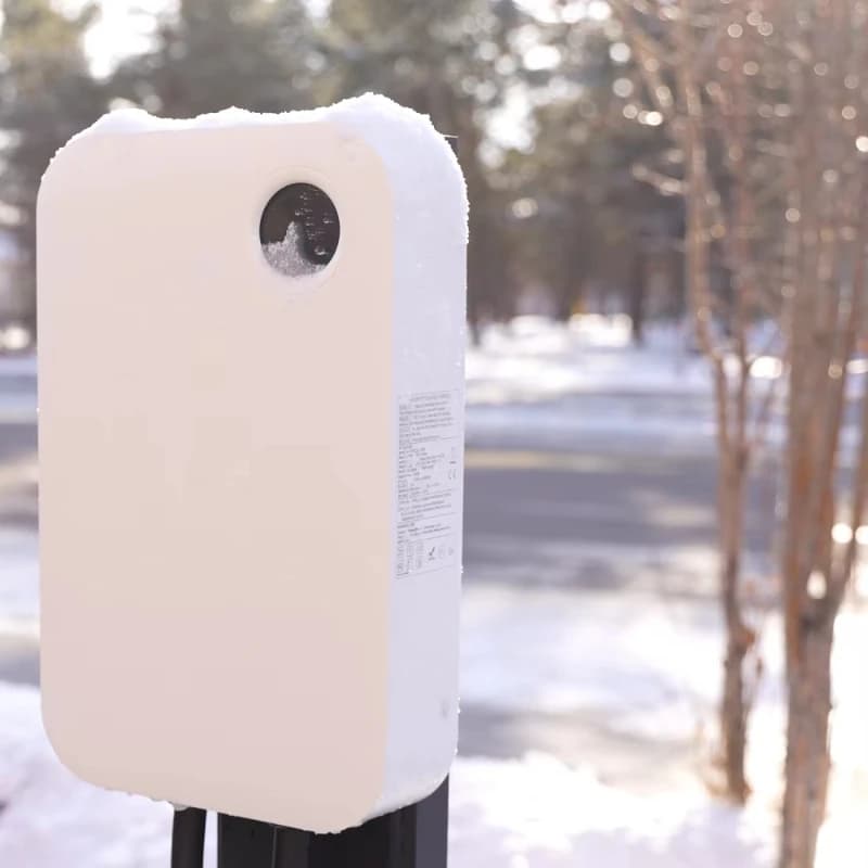 22Kw wall-mounted charging station 32amp high-speed AC level 2 electric vehicle charger with 5m cable