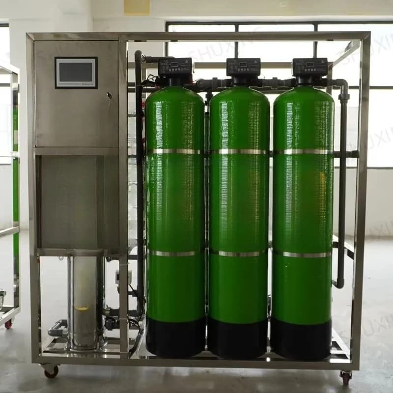 250L 500l 1000l Reverse osmosis water treatment Reverse osmosis membrane FRP drinking pure water treatment Reverse