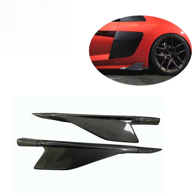Hot Selling Carbon Fiber Side Skirts Winglets for 2017-19 Side Skirt Lip
