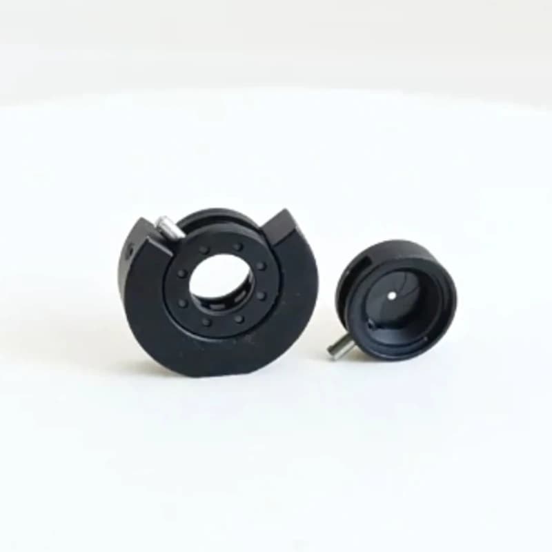 1PC Microscope Camera 0.5-7.5mm Manual Zoom Iris Aperture Mechanical Iris Diaphragm with Bracket Tools