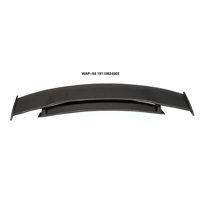 Auto Parts GTR Style Dry Carbon Fiber Rear Spoiler Wing For  GT GTS Body Kit Car Parts