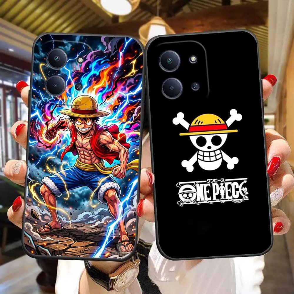 Phone Case For Redmi A1 A2 A3 A5 A7 15 15C 14C 13C 12C 12 10 10C 9T 9C 9A 9 8 8A K60 K40 TPU Case Cover One P-Piece Luffys Zorro