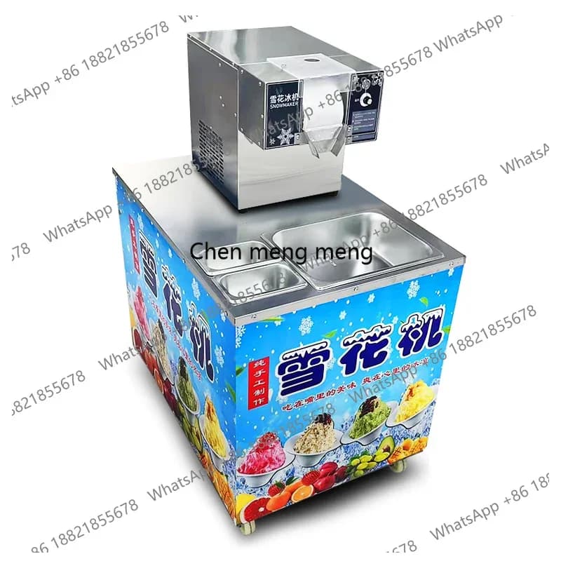 Snowflake Ice Commercial Fluffy Ice Maker Stall Equipment Snowflake Machine