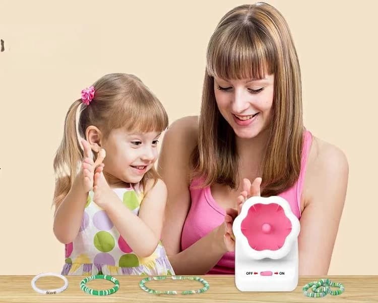 Electric automatic beading machine DIY manual labor-saving beading machine ,  girl gift