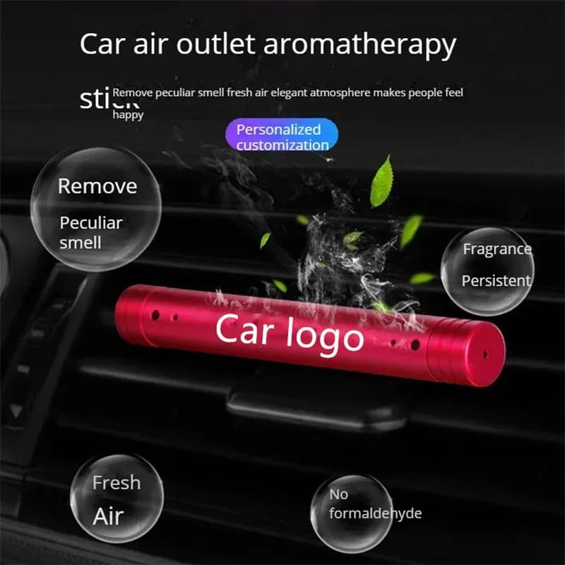 Car perfume decoration Car decoration supplies air conditioning outlet air freshener solid odor removal aromatherapy stick