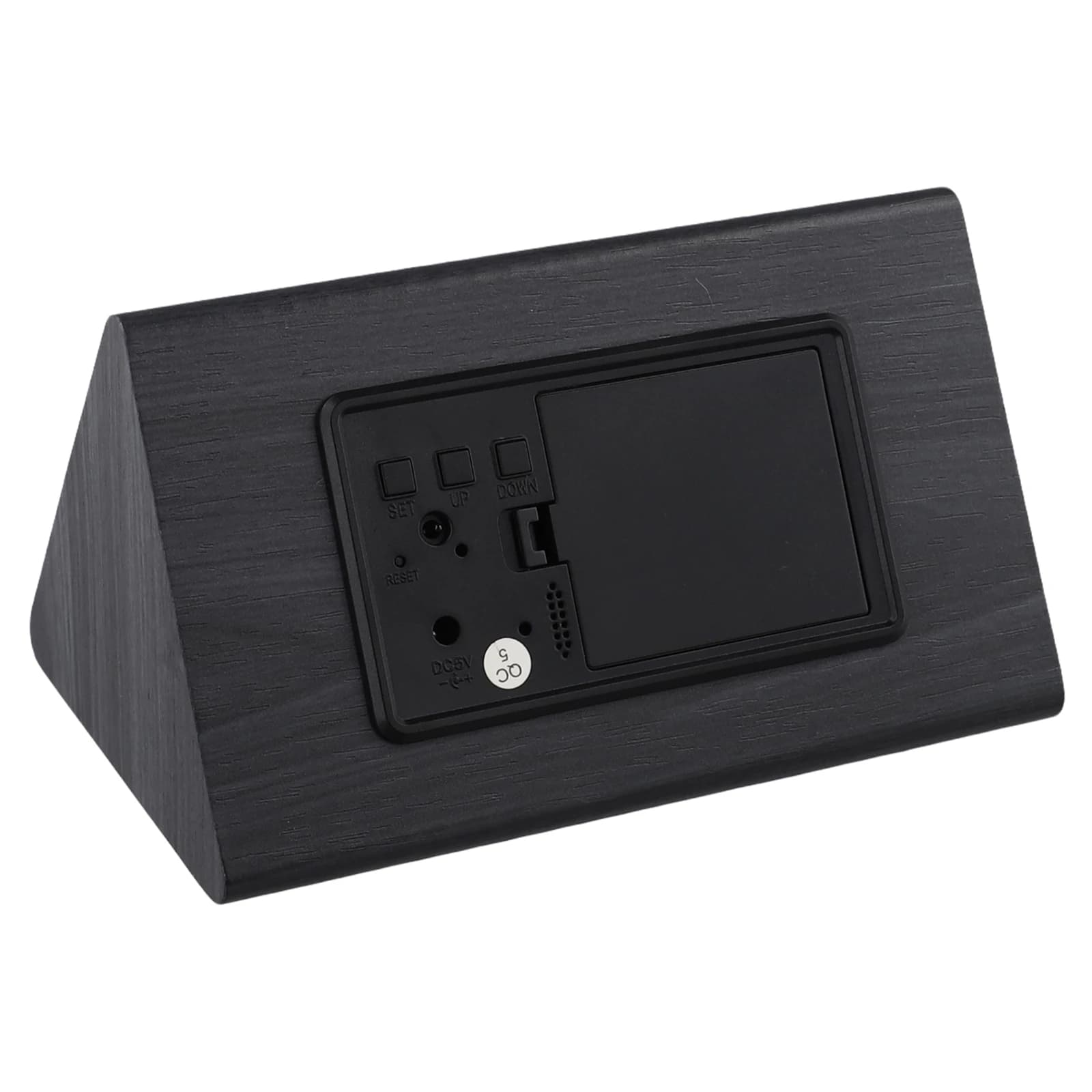 Decoration Alarm Clock 15*9*8cm Bedroom Desk Digital 12H/24H LED PVC Temperature Mode Timmer Triangle Practical