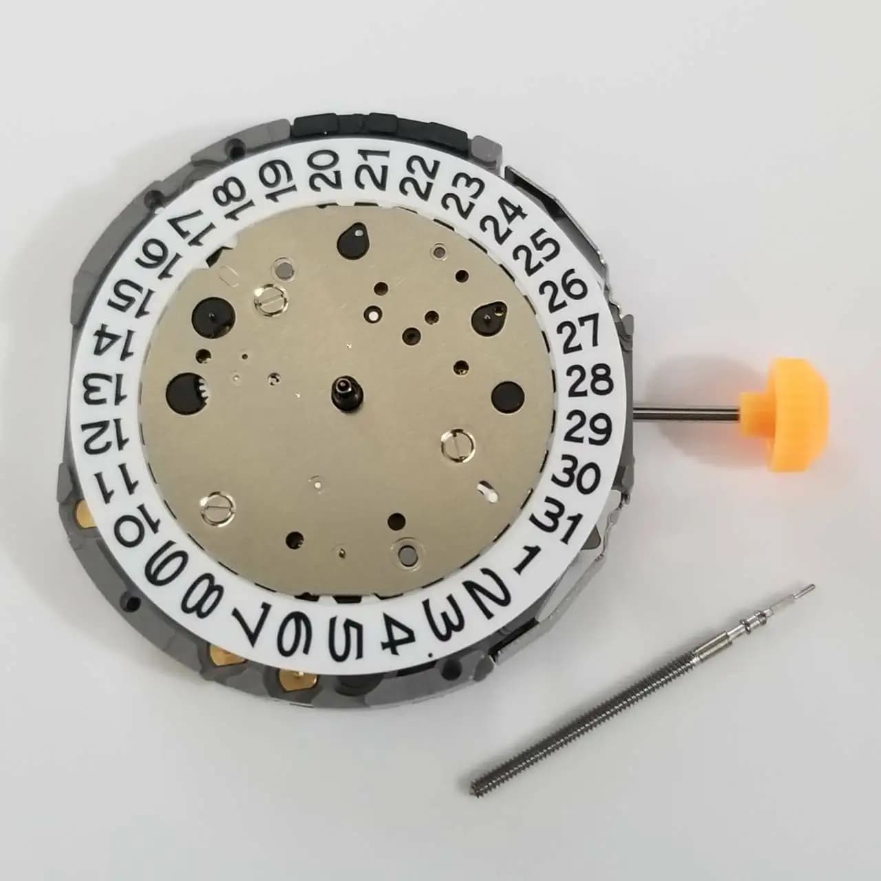 【Hot】JS05 Quartz Movement 3 Hands Replacement Accessories with Stem & Battery For Miyota JS05 Watch Movement Repair tools Parts