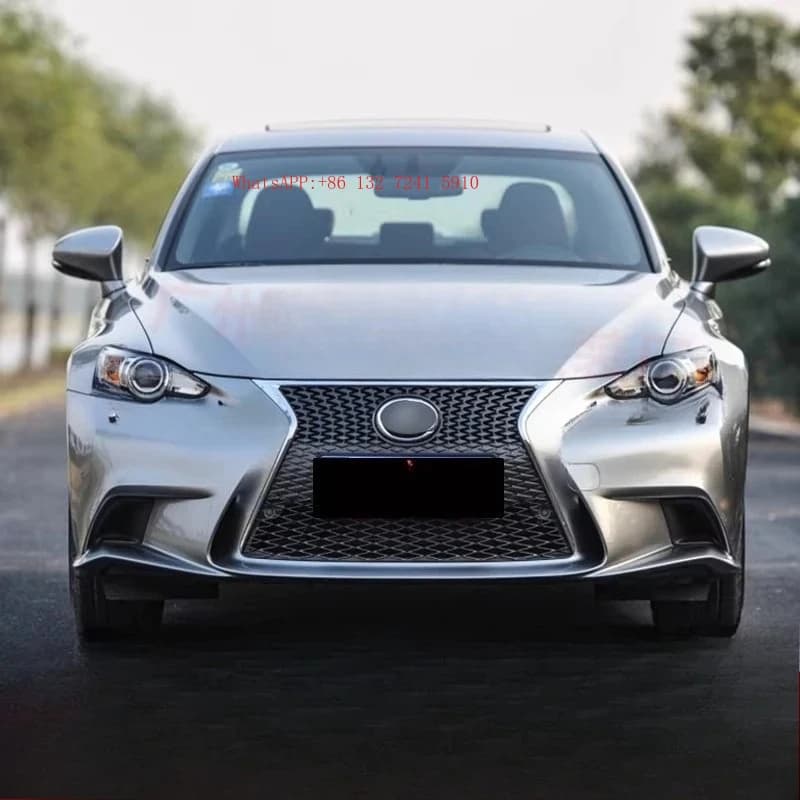 Hot SellingFull  Front Bumper Grille Set Facelift Assembly Front Lip Body Kit Plastic