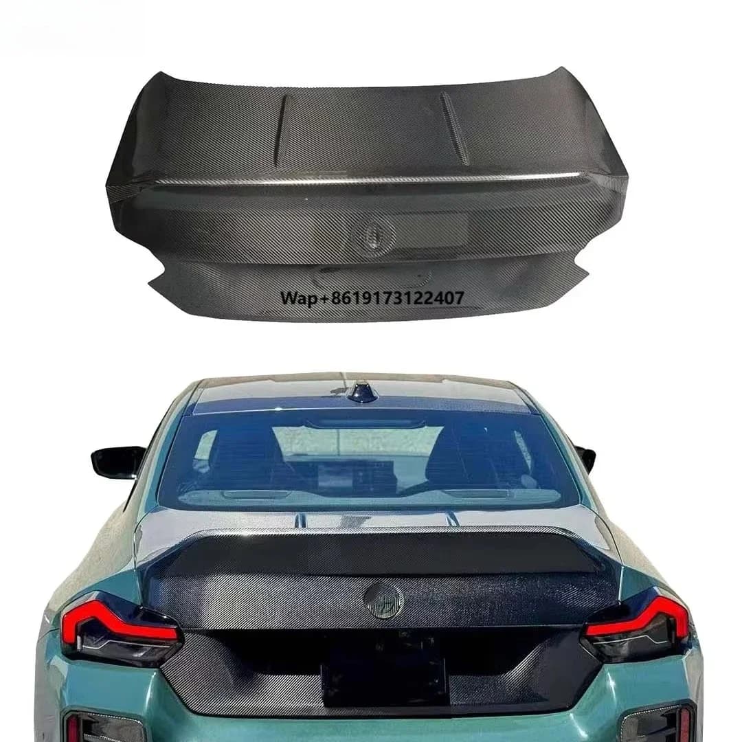 New Carbon Fiber High Quality CSL Style Trunk for G87 M2 M240i Coupe Body Kit Rear Boat Lid With Excellent Fitment
