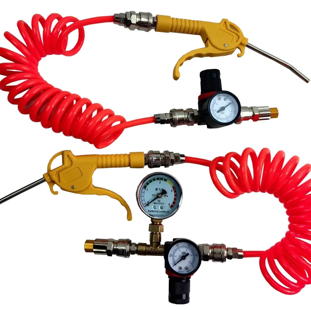 Portable Low-Pressure Helium Pressure Reducer Helium Relief Valve Balloon Inflation Regulator Outlet With Gas Pipe