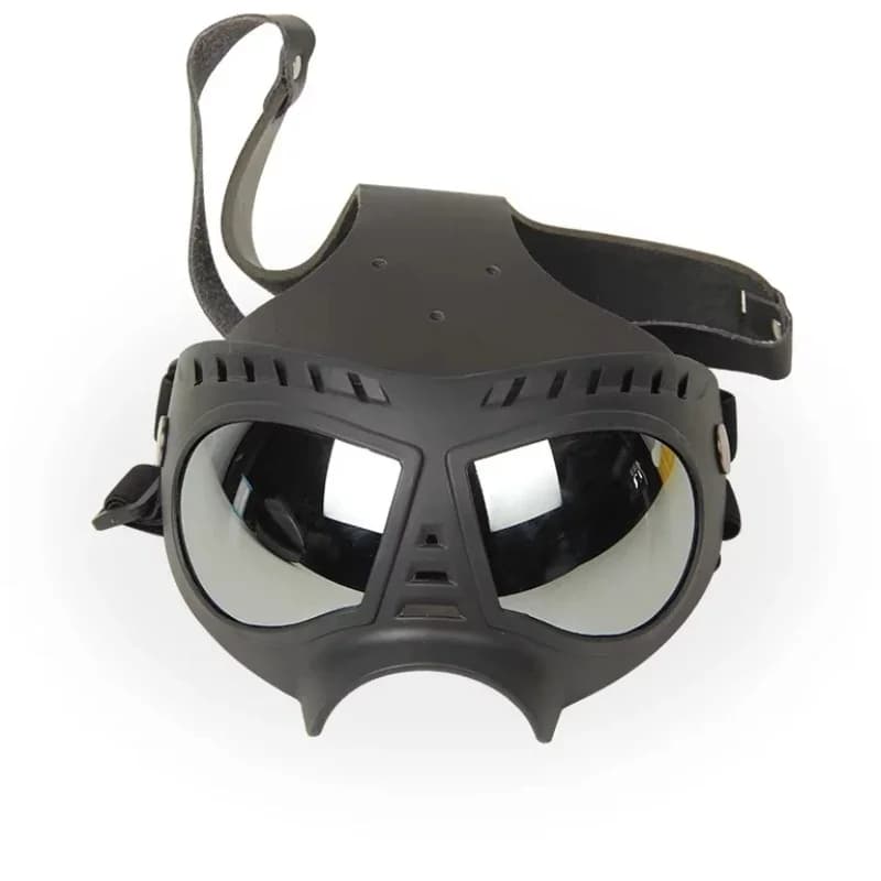 Working dog outdoor tactical , eye protection sunglasses, large lens viewing angle cowhide protective