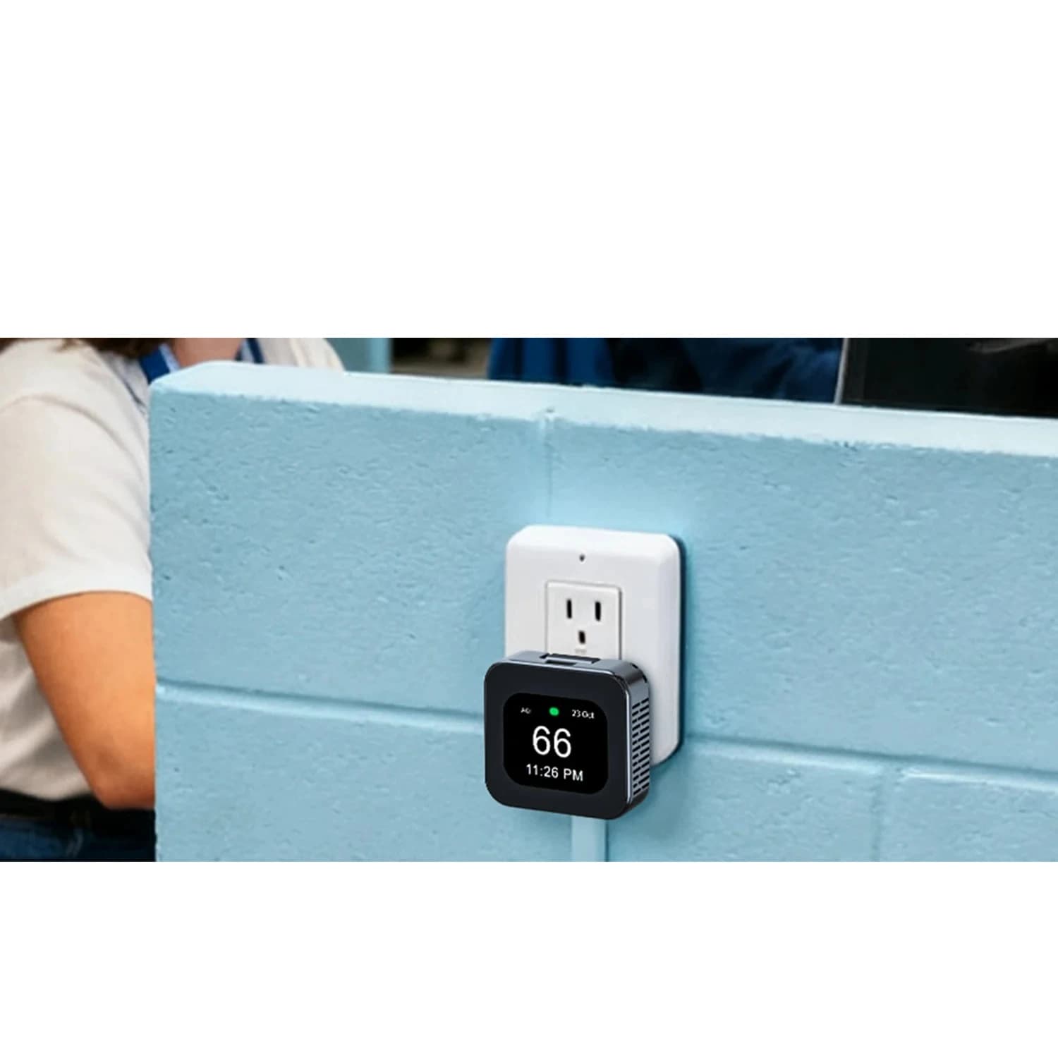 Wholesale 6 in 1 Detector PM2.5 PM10 CO CO2 HCHO TVOC Indoor Air Quality Monitors for Home