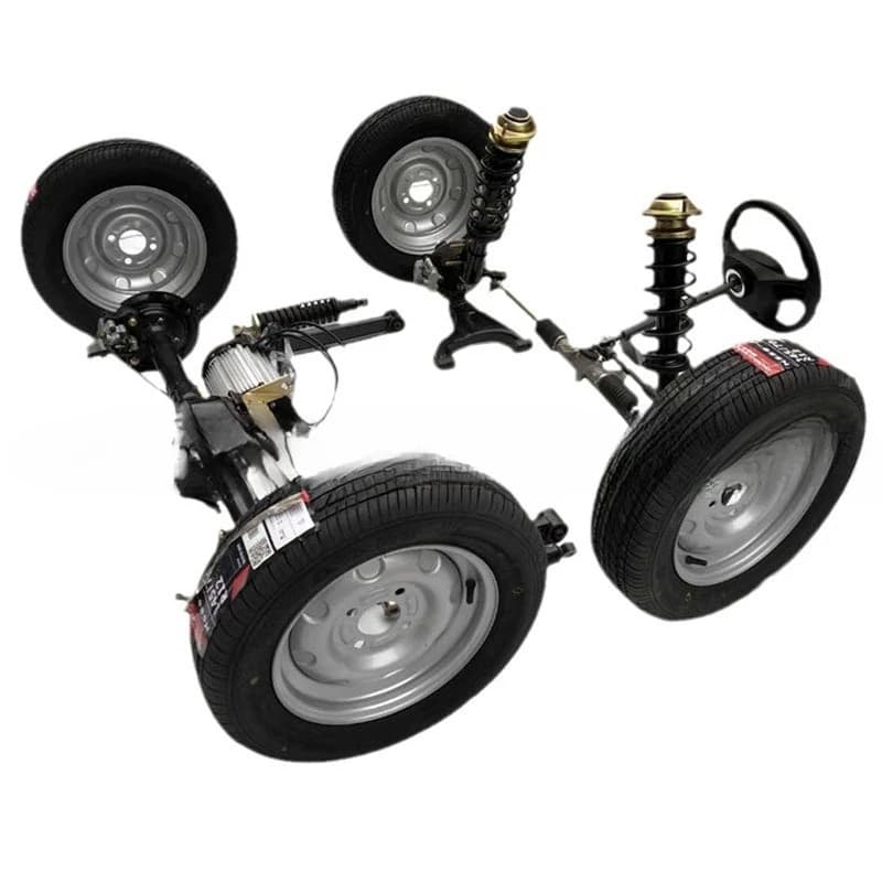 Electric four-wheeler complete set of accessories Front suspension assembly Electric vehicle McPherson disc brake suspension