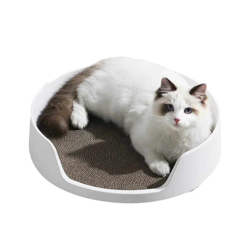 Cat litter combination semi-closed drawer