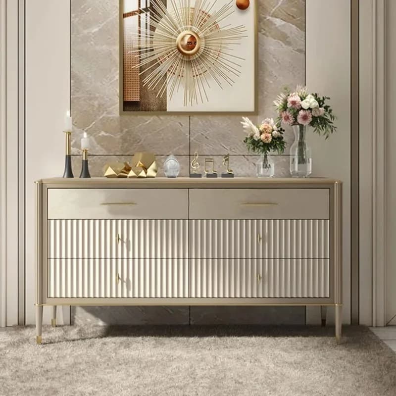 Luxury Storage Living Room Cabinets Morden Fashion Wood Entrance Organizer Cabinets Home Drawer Showcase Cajonera Furniture
