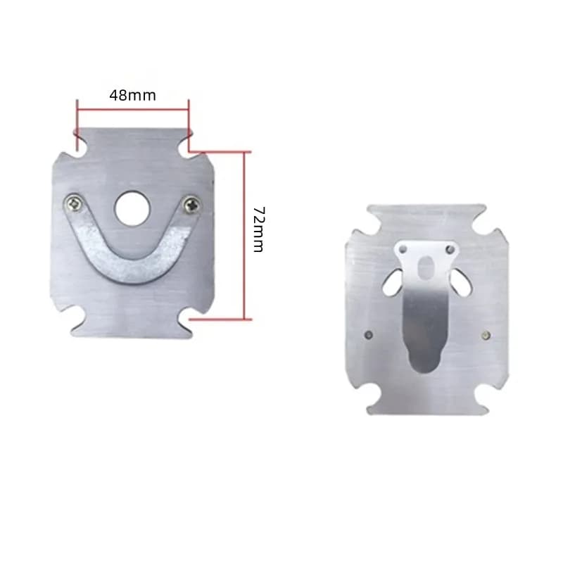 1 Piece Air Compressor Cylinder Valve Plate Spare Part Hole To Hole 48X72mm Air Pump Fitting Accessories