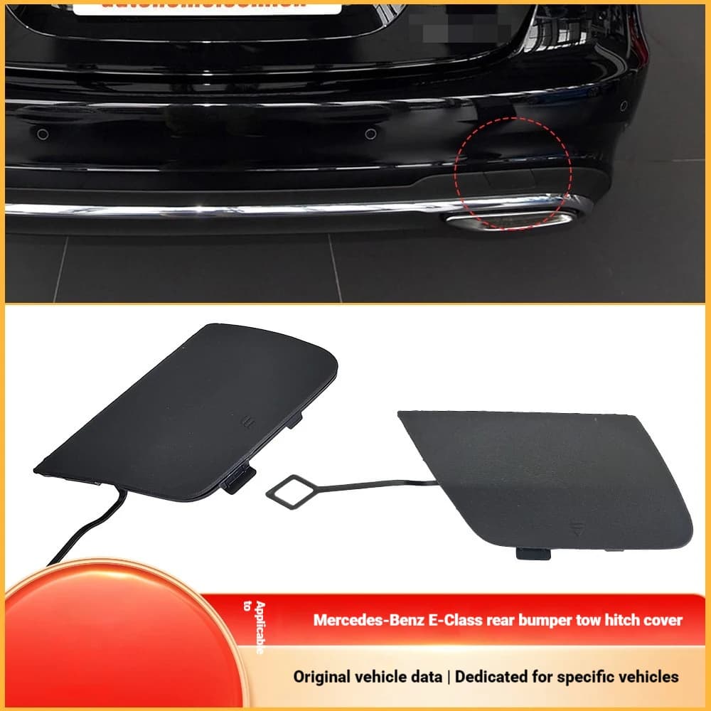 Suitable for 14-15 years Mercedes-Benz E-Class Sport rear bumper trailer cover traction hook cover 2128850356