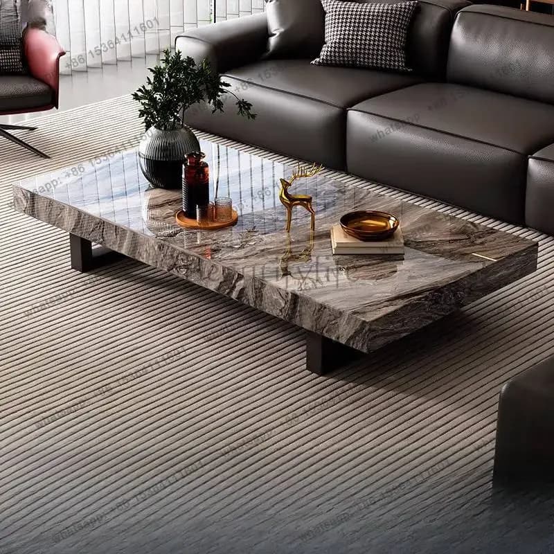 LXGray Style Coffee Table Multifunctional Designer Space Luxury Coffee Table Modern Minimalist Meuble Salon Living Room Furnitur