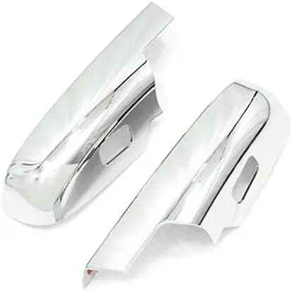 Easy Install Chrome Plated Side Mirror Half Bottom Cover for Chevrolet Silverado Suburban Tahoe Sierra Yukon 07-13