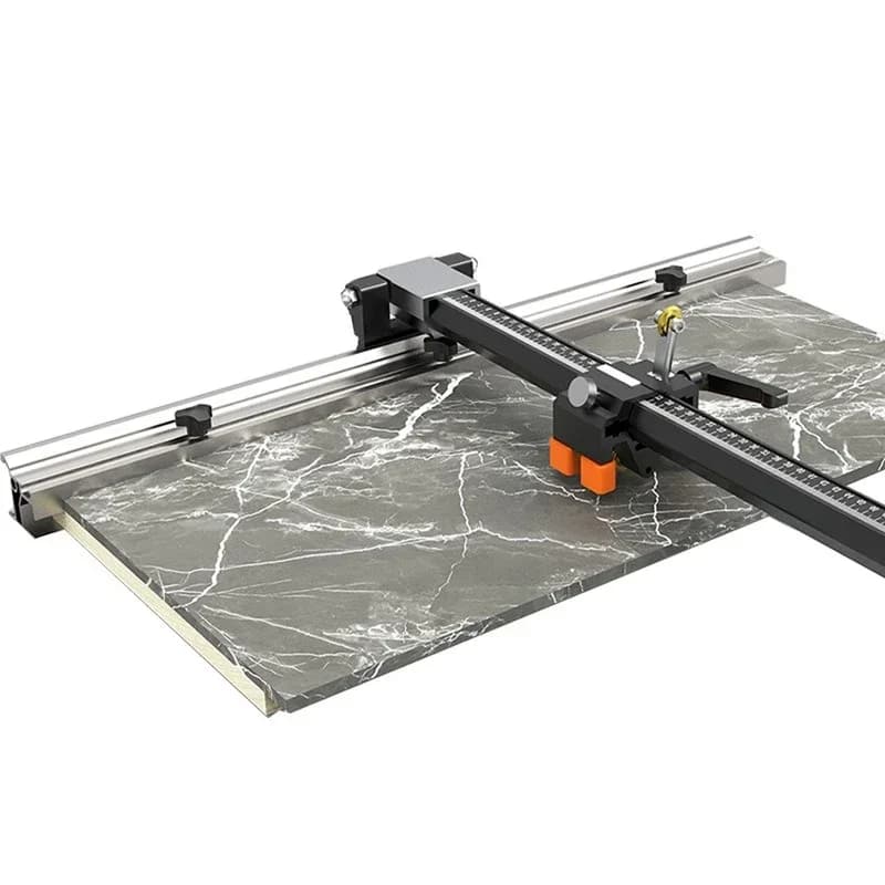 Manual tile cutting track T-type push rock slab tile floor tile cutting machine high precision