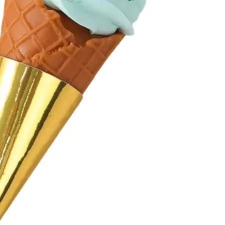 For Window Decoration Prop Simulated Ice Cream Cone PVC Material for Retail Display Photo Shoot Styling Realistic Design