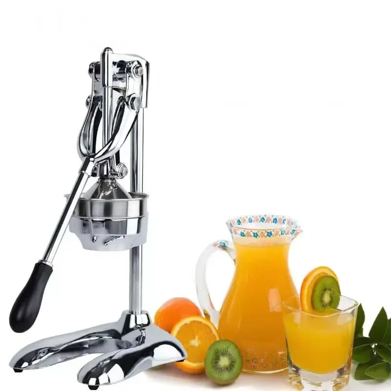 Heavy Duty Stainless Steel Manual Citrus Press Commercial Orange Lemon Juicer for Restaurant Bar Kitchen Food Service Use