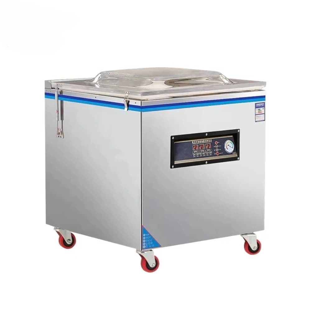 Fish fillet chicken brisket electric food progress storage vacuum packaging sealing machine belt