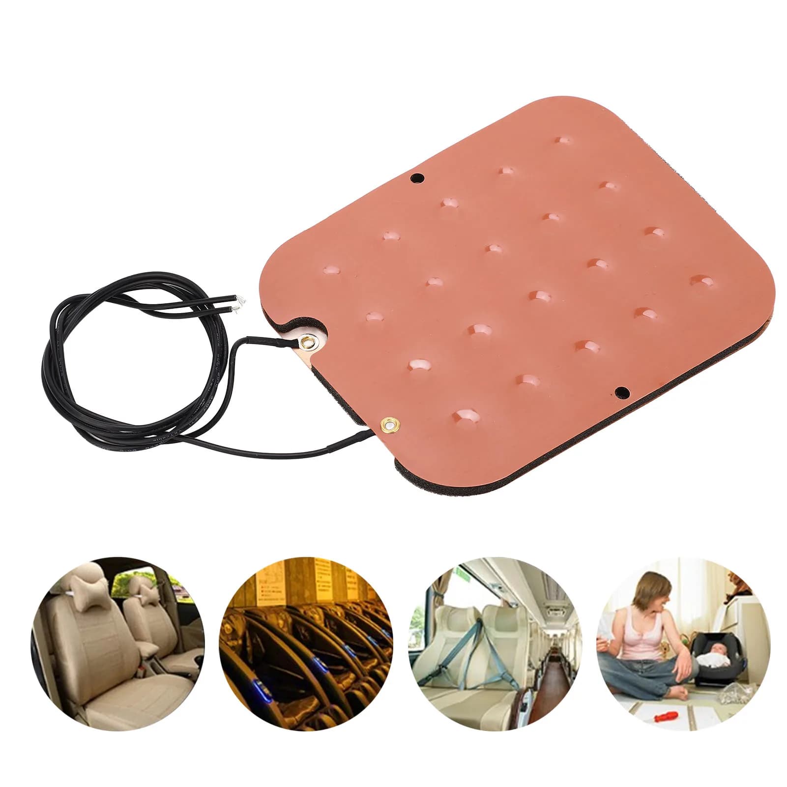 E5 Thin Film Seat Pressure Sensor High Accuracy Force Sensor Pad for Automobile Seat Safe Belt Alarm Detection 50V Seat Tools