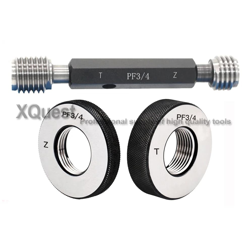 PIPE Thread Plug Gauge Jis Standard Cylindrical Pipe Screw Threads Ring Gauges Set Gage PF PF1/4 PF1/8 PF3/8 PF3/4 PF1/2 PF1-11