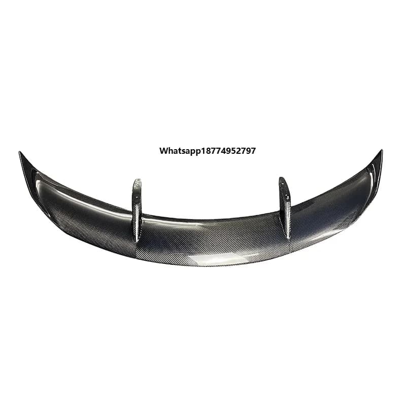 Rear Wing Fits  LC500 Rear Spoiler Gloss Black Modification Spoiler Bracket Rear Trunk Roof Wing Car Exterior
