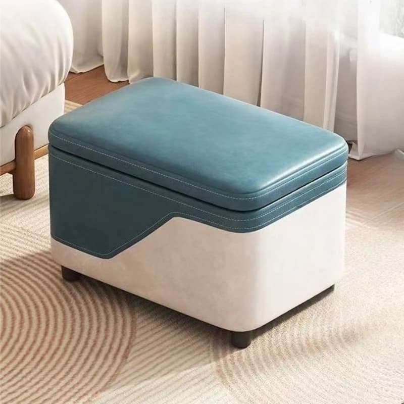 living room large space stool storage coffee table modern bedroom Platform chair design portable sedia piccola home furniture